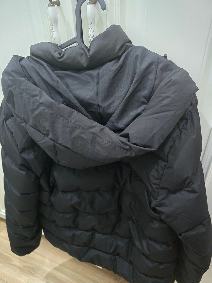 Siyah Erkek Günlük Fermuarlı Mont - Görsel 3