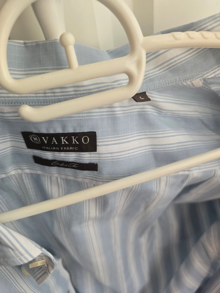 Mavi Düğmeli Erkek Gömlek - Görsel 2