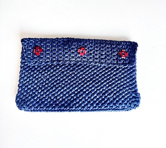 Diğer Lacivert Clutch portföy çanta