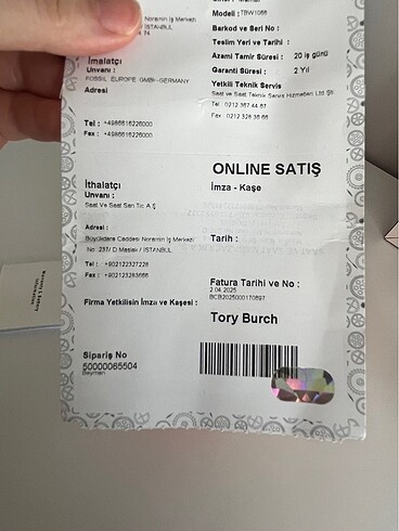  Beden altın Renk Yeni tory burch saat