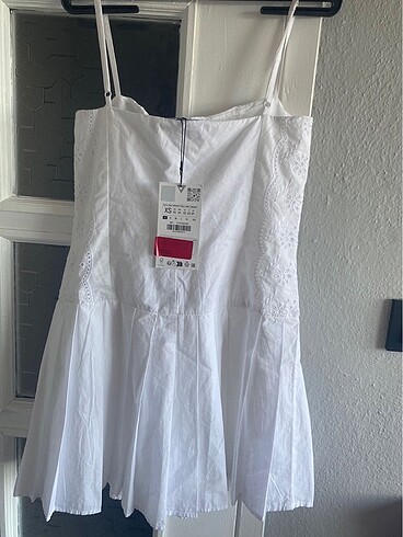 xs Beden beyaz Renk Mini elbise