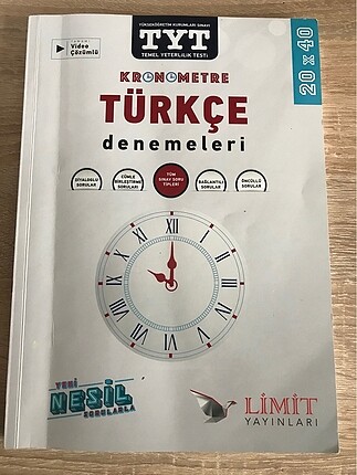 TYT Kronometre Türkçe Denemeleri