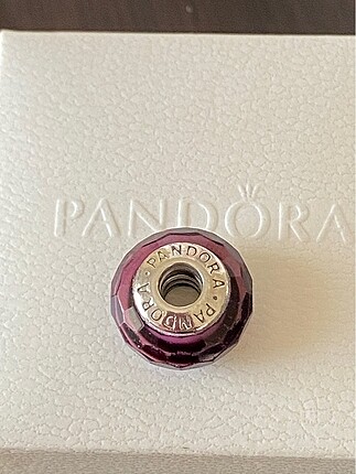 Pandora Pandora Murano Kübik Kesim Cam Charm