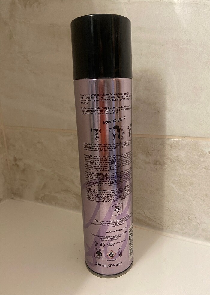 Ashley Joy Saç Spreyi - Görsel 2