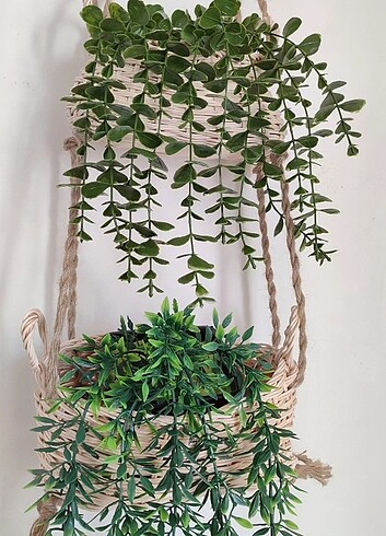  Beden Rattan bambu çiçeklik