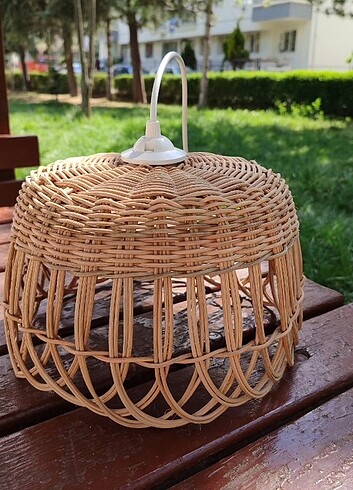 Bambu avize aydınlatma