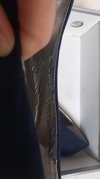 36 Beden lacivert Renk Graceland Süet Yüksek Topuklu Ayakkabı Stiletto 