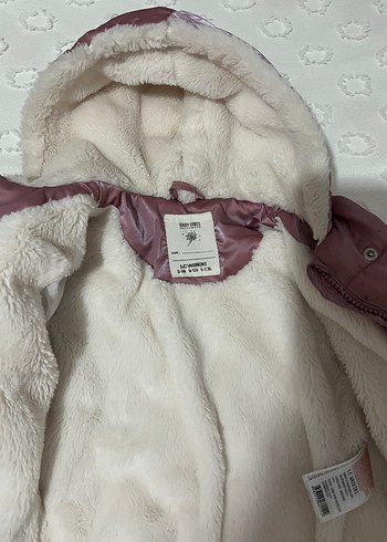 Kız Çocuk Parlak Kapüşonlu Mont - Görsel 2