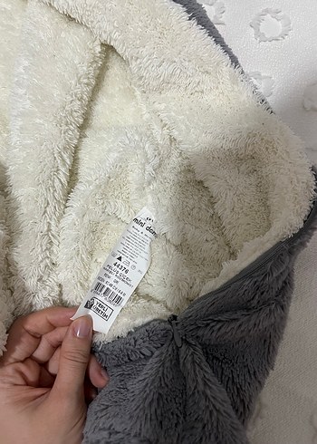 Gri Kürklü Bebek astronot tulum - Görsel 3