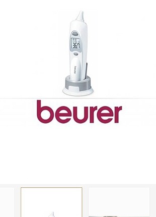 Beurer marka kulaktan ateş ölçer