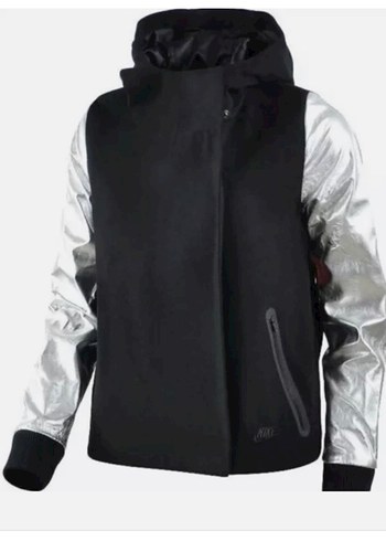 Nike siyah kapüşonlu ceket
