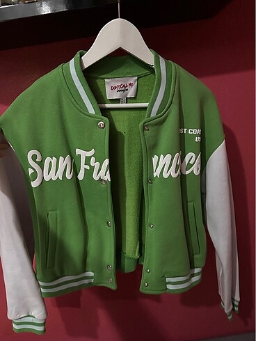 Zara Yeşil bomber ceket