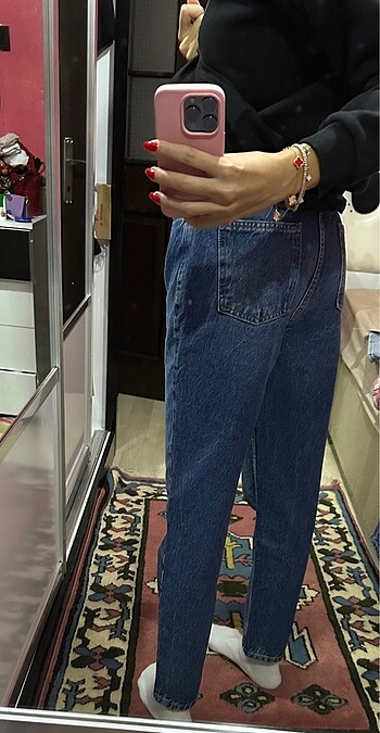 Zara Zara lacivert jean