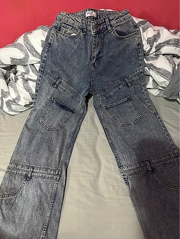 Wide leg cepli jean
