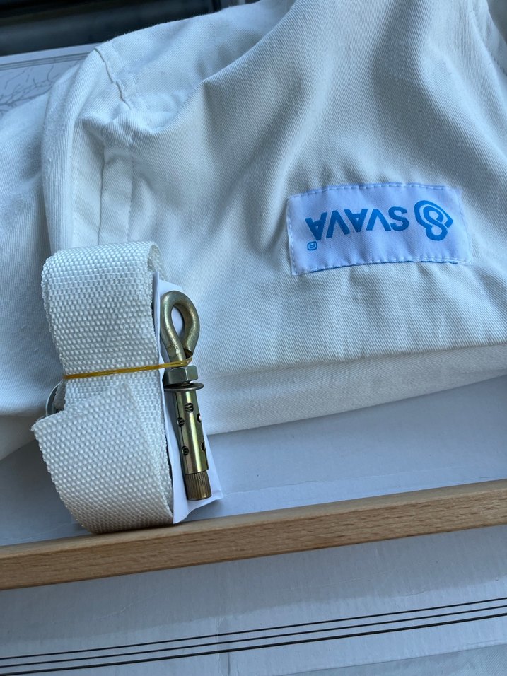 Beyaz Bebek Taşıma Askısı - Görsel 2