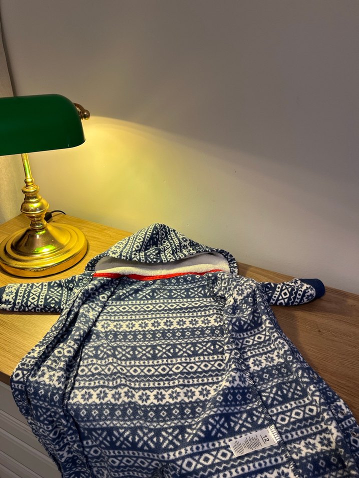 Desenli Erkek Bebek Polar Tulum - Görsel 2