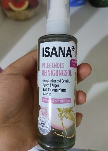 İsana yüz temizleme yağı