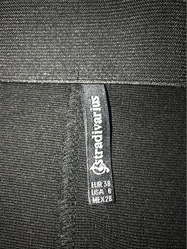Stradivarius Likralı etek