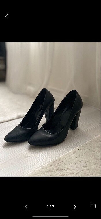 Kalın topuklu stiletto