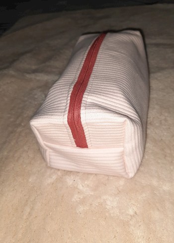 Fermuarlı Kadın Makyaj Çantası - Görsel 7