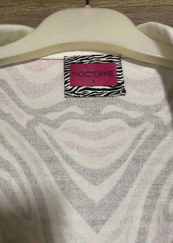 Zebra Desenli Kadın Mini Ceket - Görsel 3