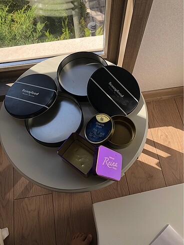 Toplu satış 4 metal kutu