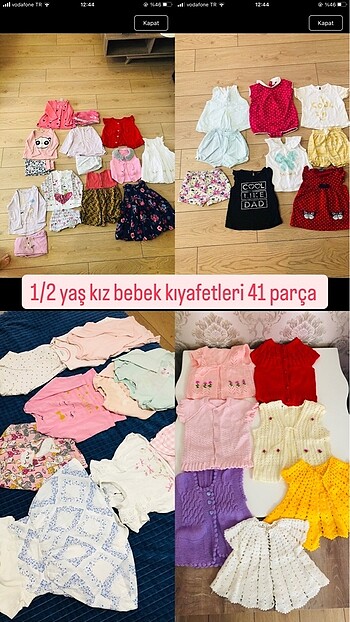 41 parça 1/2 yaş