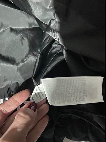 xs Beden siyah Renk Calvin klein mont