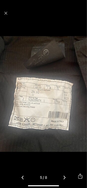 l/xl Beden Prada pantolon