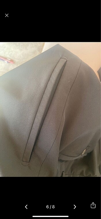 l/xl Beden siyah Renk Prada pantolon