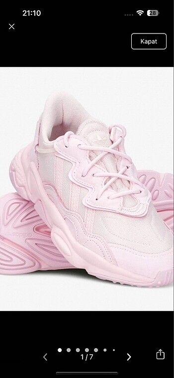Adidas ozweego spor ayakkabı