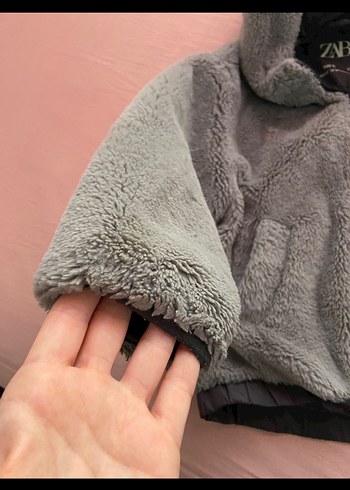 Zara peluş mont - Görsel 3