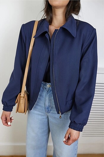 Zara Zara Model Bomber Ceket