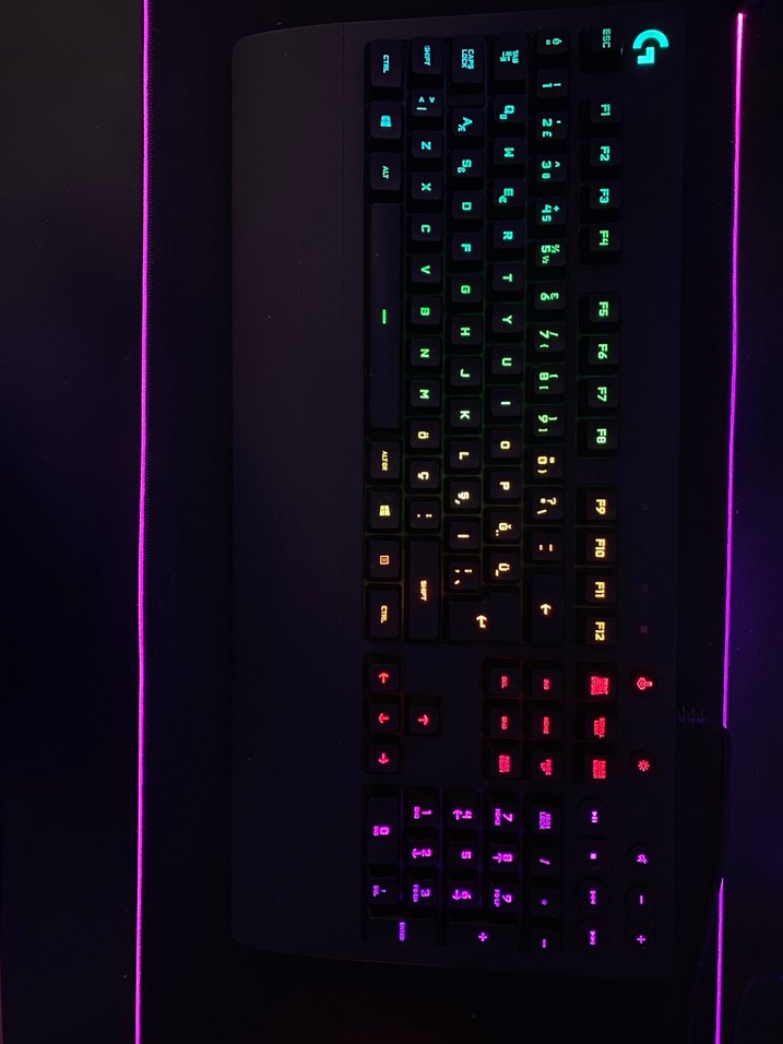 Çok Renkli Işıklı Klavye Logitech G213 - Görsel 4