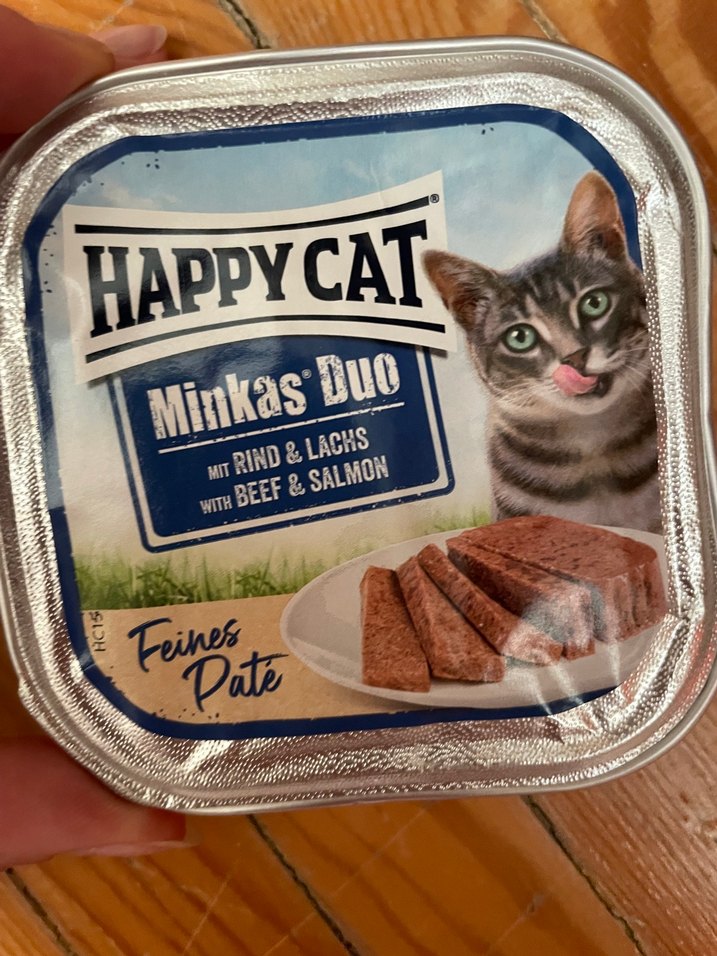 Happy Cat Minka's Duo Tavuk ve Somonlu Kedi Maması - Görsel 4