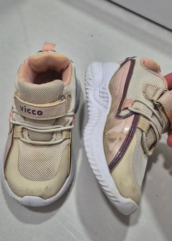 Vicco Kız Çocuk Bej Spor Ayakkabı - Görsel 2