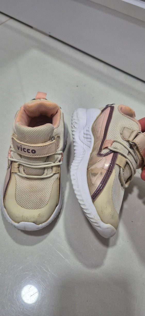 Vicco Kız Çocuk Bej Spor Ayakkabı - Görsel 2