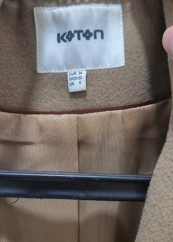 Bej Renk Kadın Kaban - Görsel 3