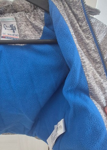 Gri Fermuarlı Erkek Çocuk Mont - Görsel 3