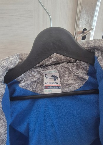 Gri Fermuarlı Erkek Çocuk Mont - Görsel 2