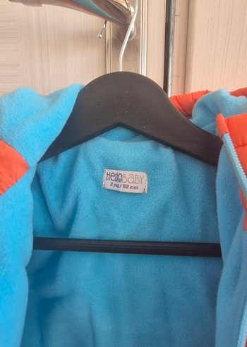 Turuncu Fermuarlı Erkek Çocuk Mont - Görsel 2