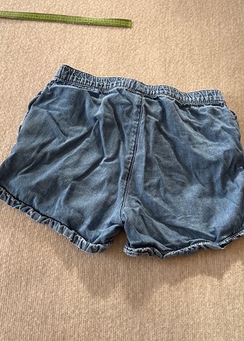 9/10 yaş kız çocuk kot şort - Görsel 3