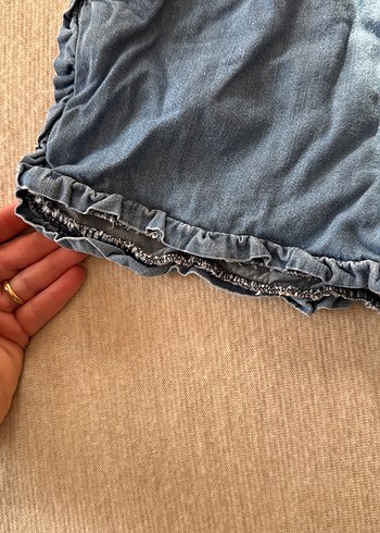 9/10 yaş kız çocuk kot şort - Görsel 2