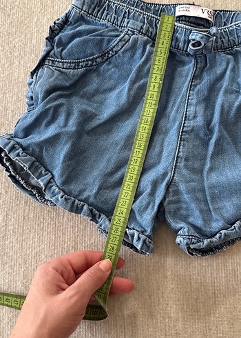 9/10 yaş kız çocuk kot şort - Görsel 6