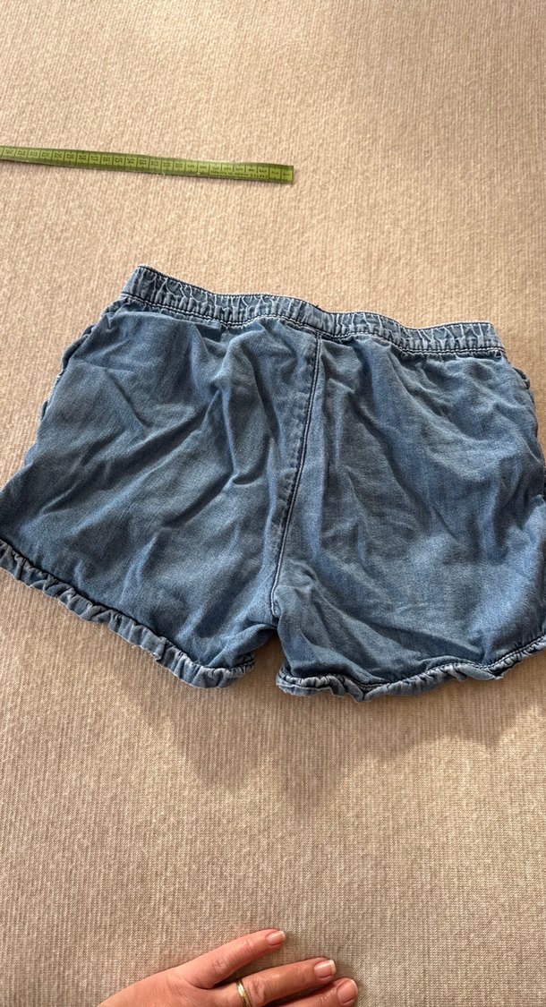 9/10 yaş kız çocuk kot şort - Görsel 3
