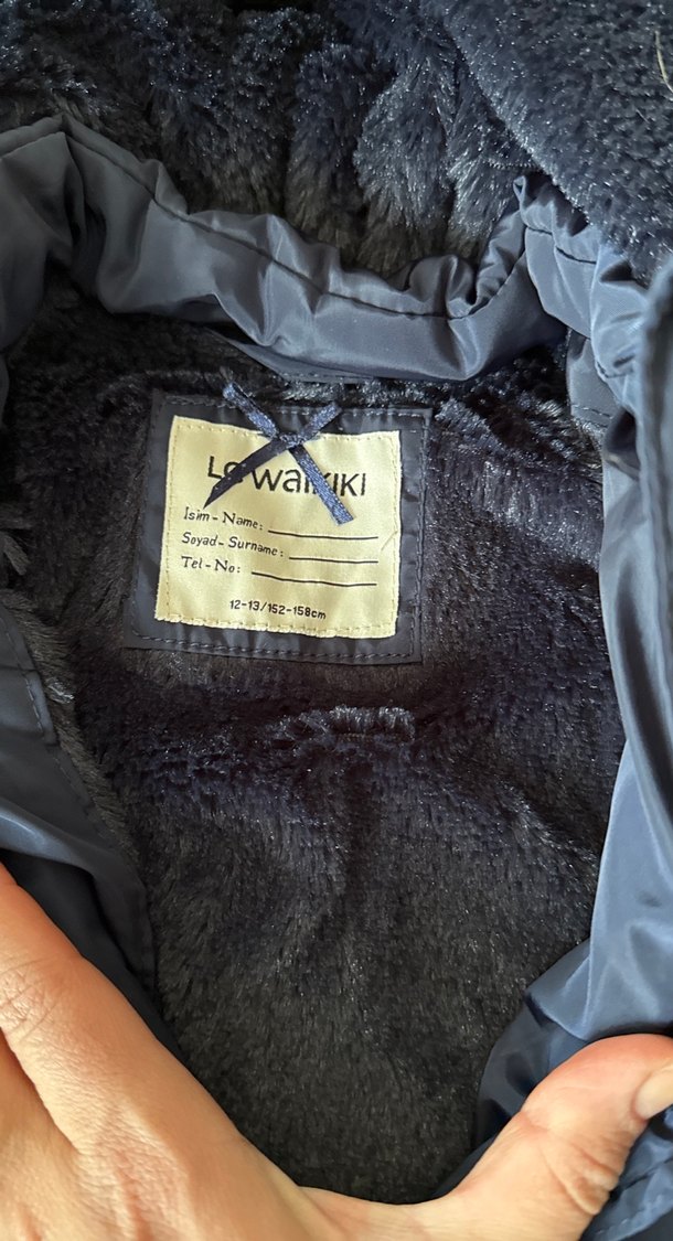 12/13 yaş kız çocuk mont - Görsel 3