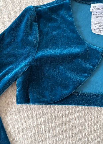 Kız Çocuk Lacivert Uzun Kollu Bolero - Görsel 3