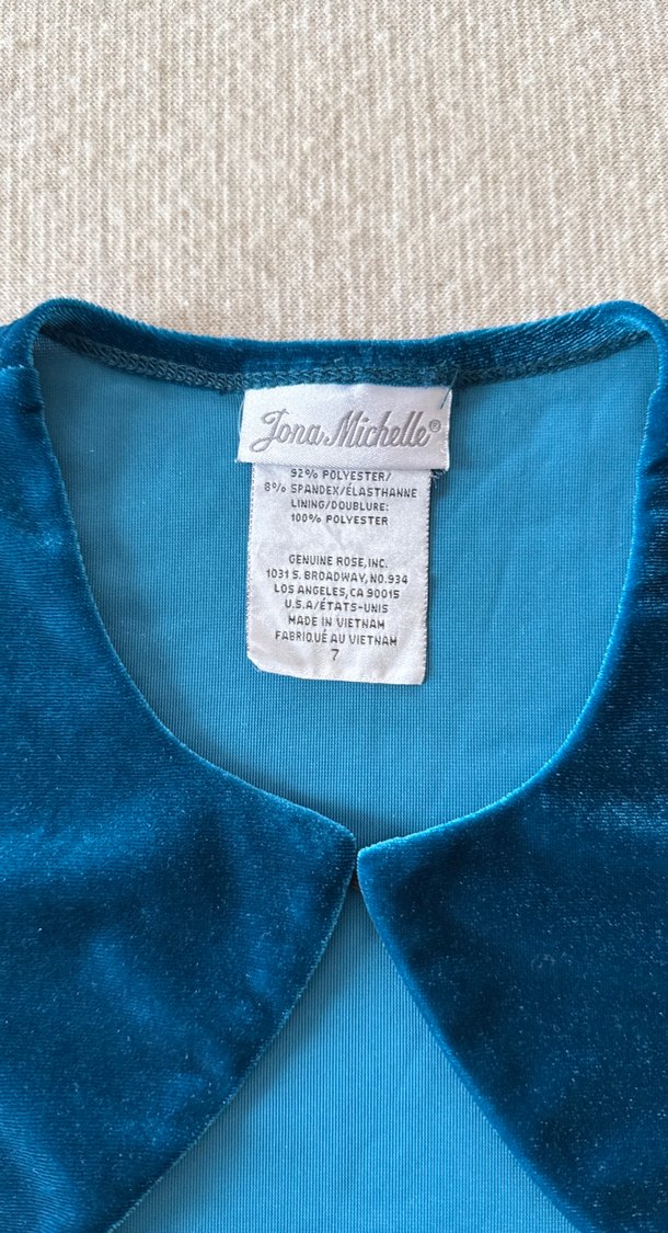 Kız Çocuk Lacivert Uzun Kollu Bolero - Görsel 2