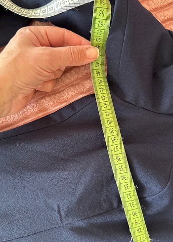 Nakışlı Yaka ve Manşet Detaylı Lacivert Uzun Abiye - Görsel 5