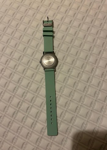 Minimalist Yeşil Kemerli Kadın Saati - Görsel 2